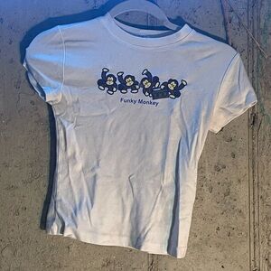 Funky Monkey baby tee, size S